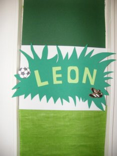 Leons Fussballzimmer