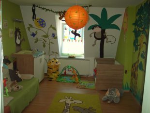 Dschungel- Kinderzimmer